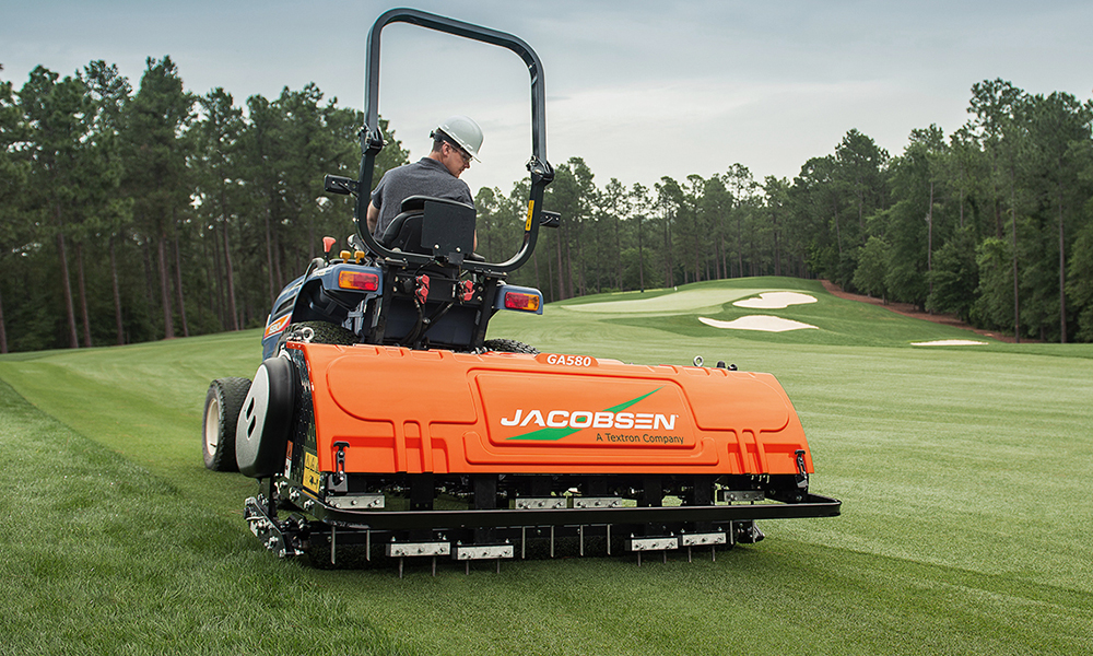 Jacobsen Launches New GATM Series Aerators Golf Course Trades Buying