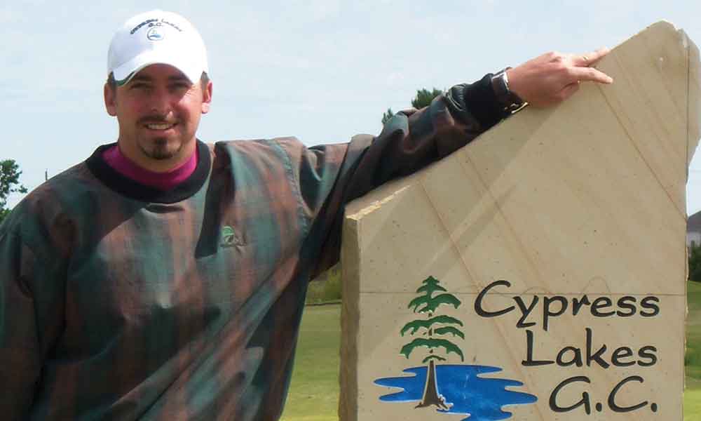 Jared Ray Bonar Golf Course Superintendent Cypress Lakes Golf Course