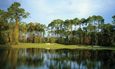 Golf Course Water Scene