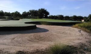 Tiburón Golf Club install Durabunker Solution