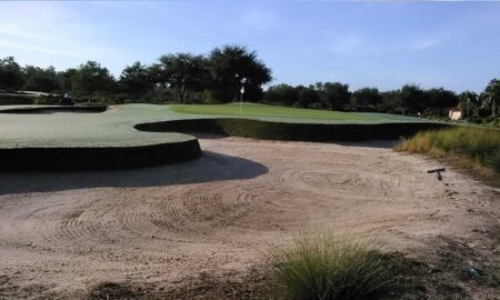 Tiburón Golf Club install Durabunker Solution