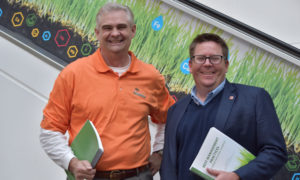 Drs. Bert McCarty from Clemson University and Jim Kerns from North Carolina State University were lead authors of the Carolinas GCSA’s new Best Management Practices manual. 