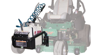 Sprayer attaches to JRCO Front Mount System