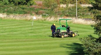 Mechanical Aspects of Golf: Ready, set, mow!
