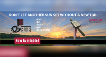 Now available for shipping – Infrared Sensor and Rod Spacer accessories for the TDR Soil Moisture Meters.