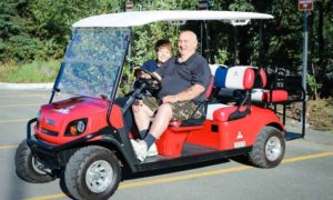 Tee it Up for the Troops EZGO Donation