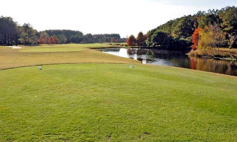 Crow Creek Golf Club showcased reshaped greens with a grass that is new to the Grand Strand market – V8 creeping bentgrass – and 11 new tee boxes when it reopened Oct. 9, 2017 following a four-month renovation project.