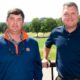 Cherokee Ridge’s new golf course superintendent Walker Bryant, left, with head pro and general manager Barkley Martin.