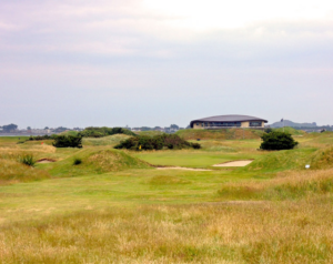 The 17th hole at St Anne's Golf Club