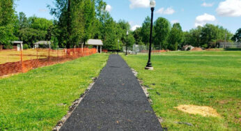 Porous Pave Hits a Home Run in Troy Tennessee Trojan Park