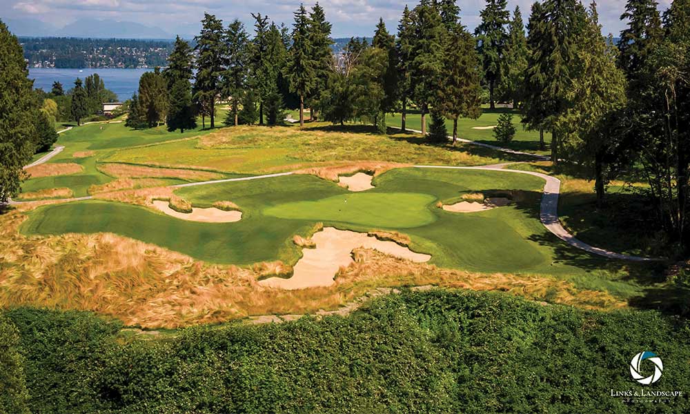 Sand Point Aerial View of Nos 7 and 8 (Photo by Jeffrey R Bertch)