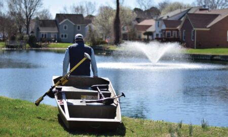 Course Fountain and Boat