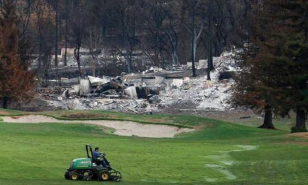 Golf Course Fire Damage