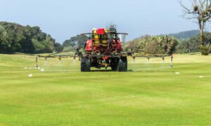 Golf Course Chemical Spray