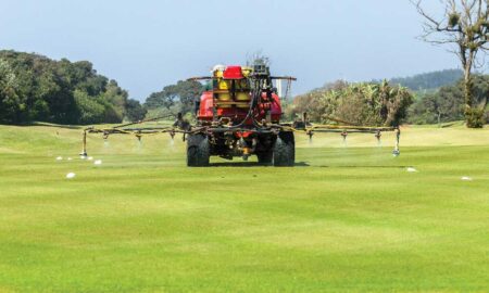 Golf Course Chemical Spray