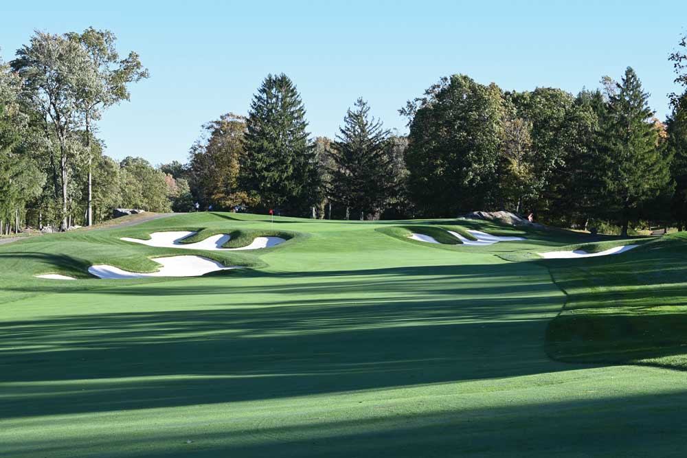 the thirteenth hole of Fairview Country Club