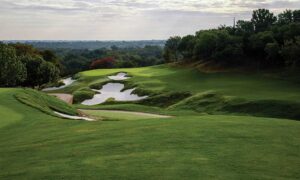 777 green at Shady Oaks, October, 2020