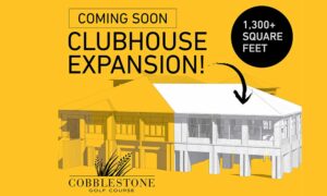 Cobblestone Golf Course clubhouse expansion