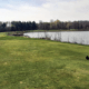 THE PAR-4 FOURTH AT FOWLER’S MILL IN OHIO. DYE ALWAYS LOVED A CAPE HOLE