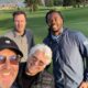 From Left to Right - David McLay Kidd, Tony Dear, Anni Shelley & Sydney Rice at Sand Point Country Club in Seattle