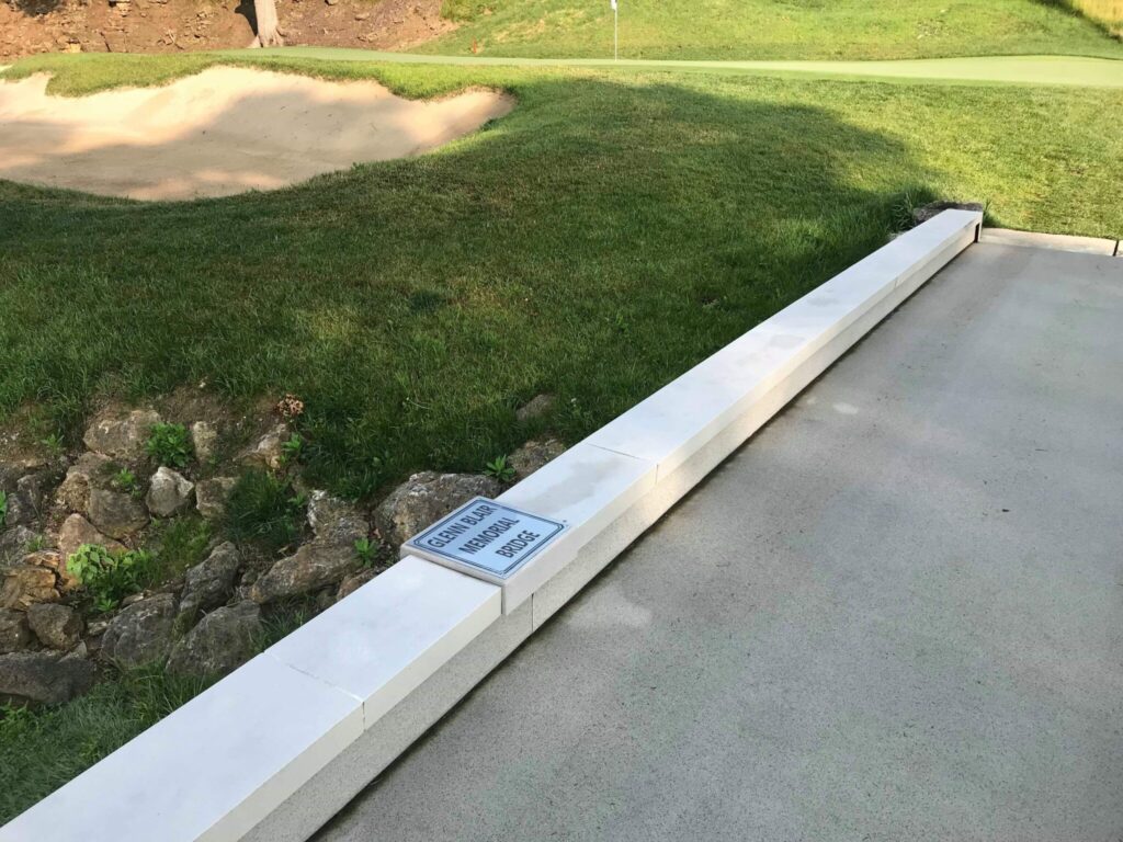 Memorial Blair Links Bridge at Davenport Country Club in Iowa