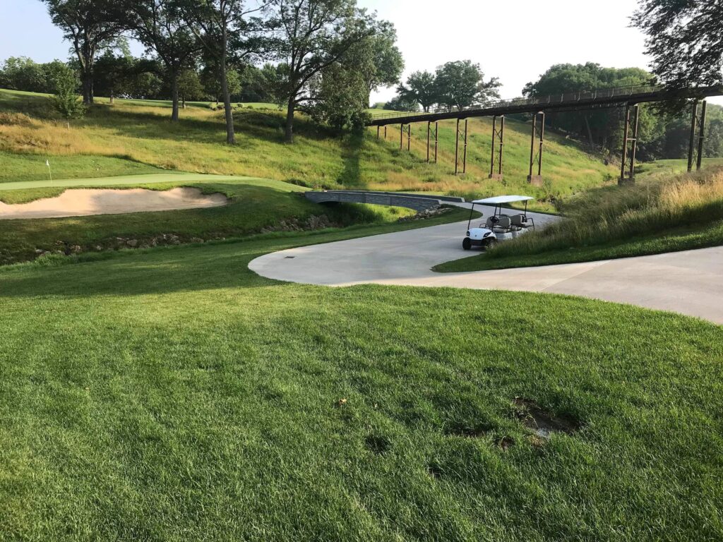 Links Bridge at Davenport Country Club in Iowa