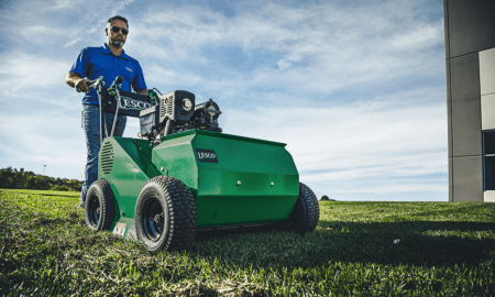 New Line of LESCO® Aerators and Overseeders