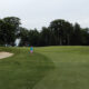 THE FIERCE CONTOURS OF THE PAR-3 17TH. Photo by Brad Becken