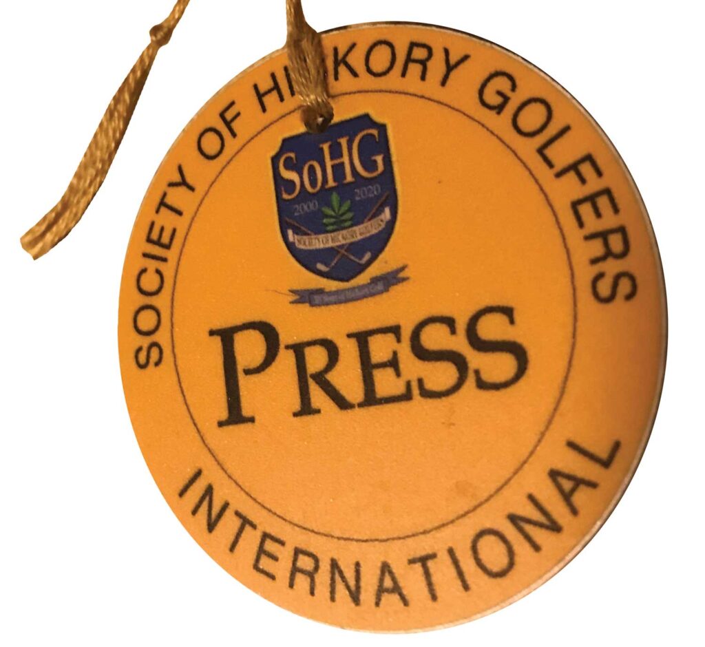 Custom-made U.S. Hickory Open Credential Replica - circa 1930s (Thanks to Jim Davis and Rob Ahlschwede)