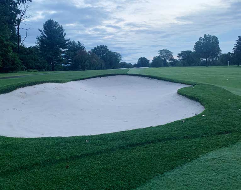 Ewing Irrigation Golf Course Construction Capillary Bunker Final Old York Road