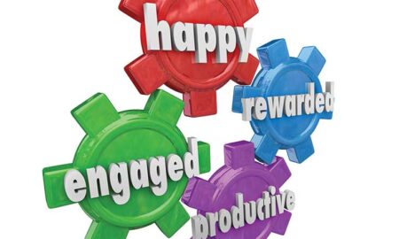 Happy Rewarded Engaged Productive