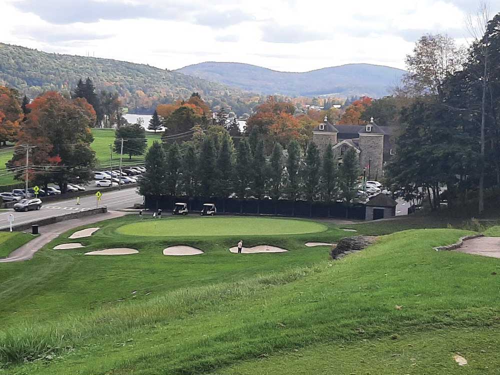 THE GORGEOUS DROP SHOT 12TH Leatherstocking Golf Course