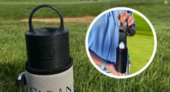CleanDrop Launches Portable Golf Ball Washer