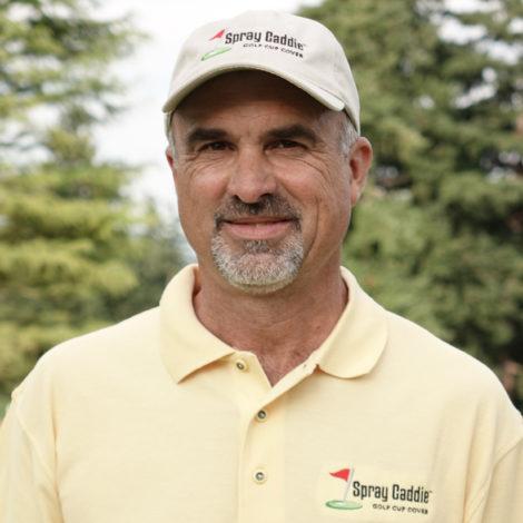 Rob Roberts, president of Back Nine Boys, LLC, makers of Spray CAddie