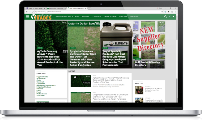 Golf Course Trades Website Online