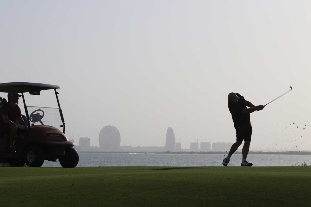 Action From Yas Links Abu Dhabi 