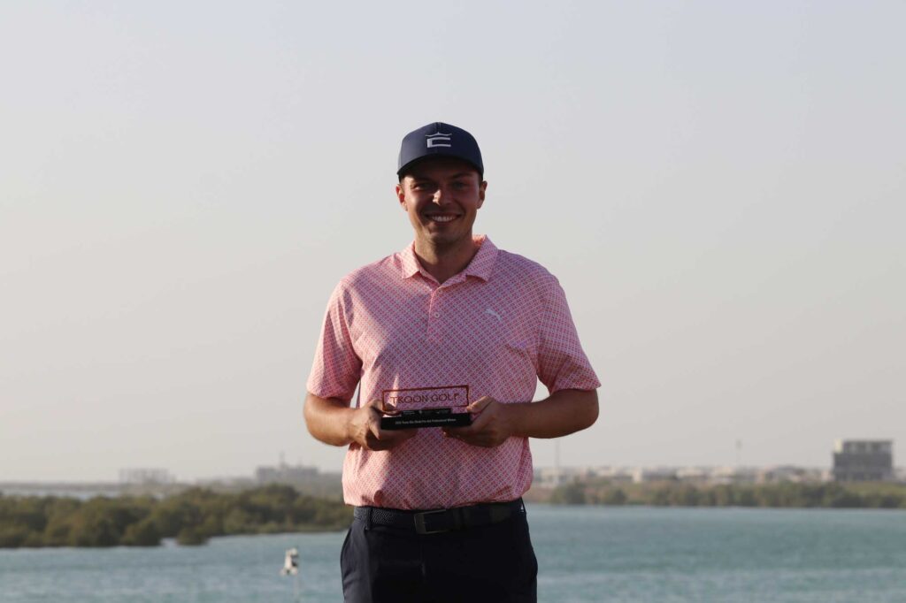 Troon Abu Dhabi Pro-Am winner Erik Lindwall