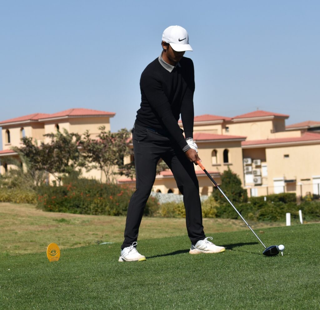 Anshul Kabthiyal  At Madinaty Golf Club