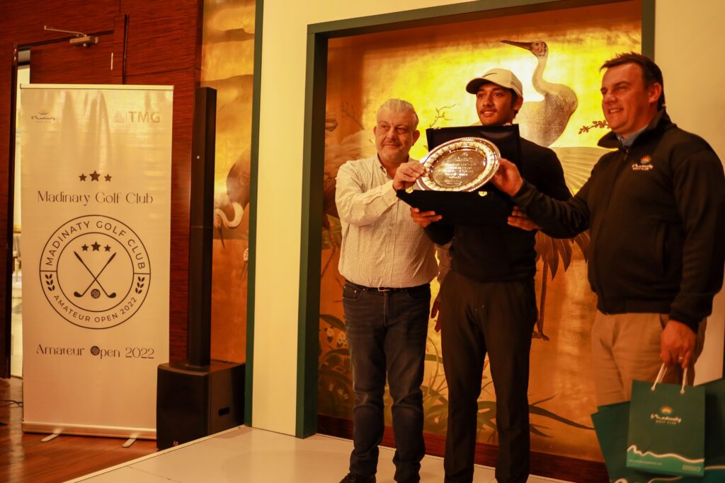 Anshul Kabthiyal - Winner Of The 2022 Madinaty Amateur Open