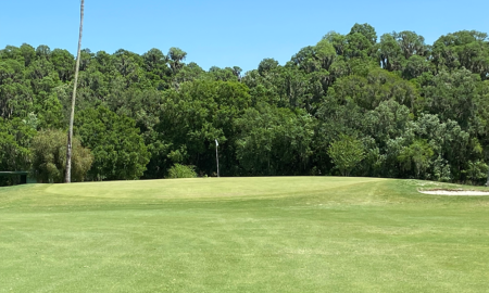 Bartow Golf Course (1st hole green)