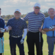 GCSAA Field Staff Representative Johnny Walker, Sean Wilson, NTGCSA BOD Member Mike Epps and Richard Webster at our scholarship tournament