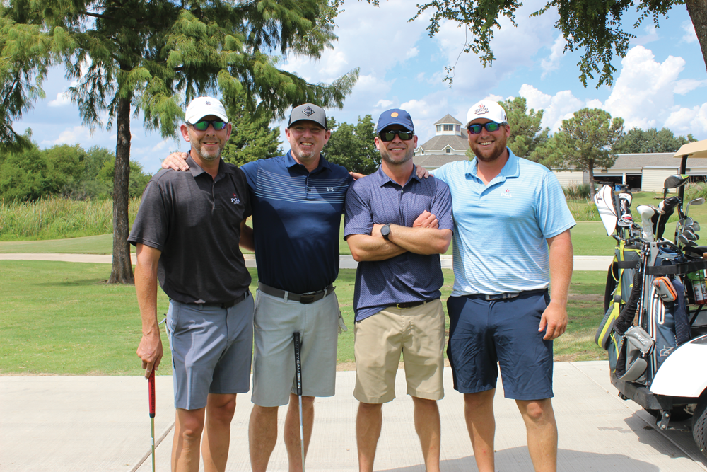 The team of Roger Meier, NTGCSA BOD Member Todd Gilmour, NTGCSA Vice President Neil Packard and Jordan Roberts at a recent meeting