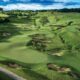 THE DOUBLE GREEN AT 13 AND 15 AT BALLYHACK