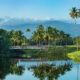 Guests can view the El Yunque Rain Forest from the golf course at the St. Regis Bahia Beach Resort.