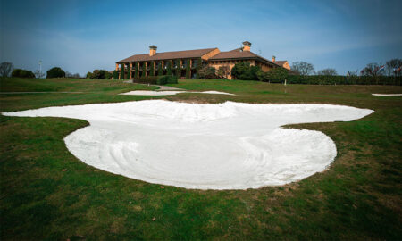 Castelconturbia course in Piedmont, Italy, has completed phase one of a bunker upgrade that involved replacing drainage and adding the Capillary Bunkers liner system and associated Capillary Wash Box