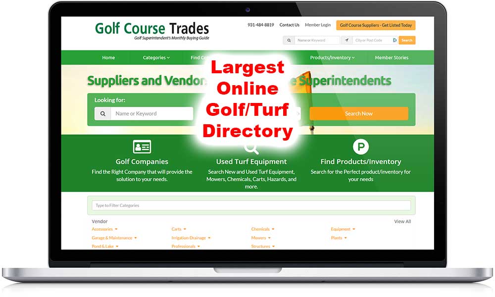 Golf Course Trades Online Golf/Turf Directory for Superintendents