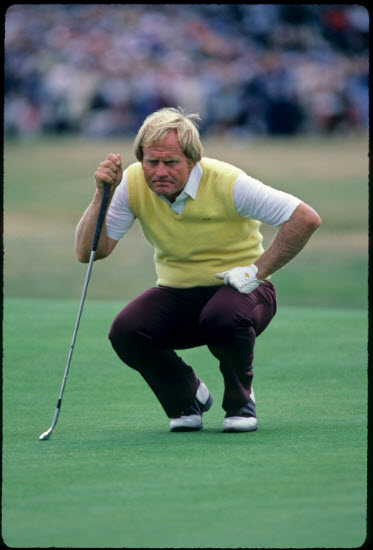 Jack Nicklaus at The Open St Andrews 1984