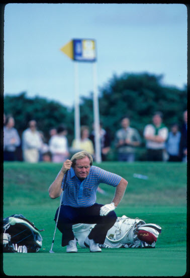 Jack Nicklaus 1984 Open in St Andrews