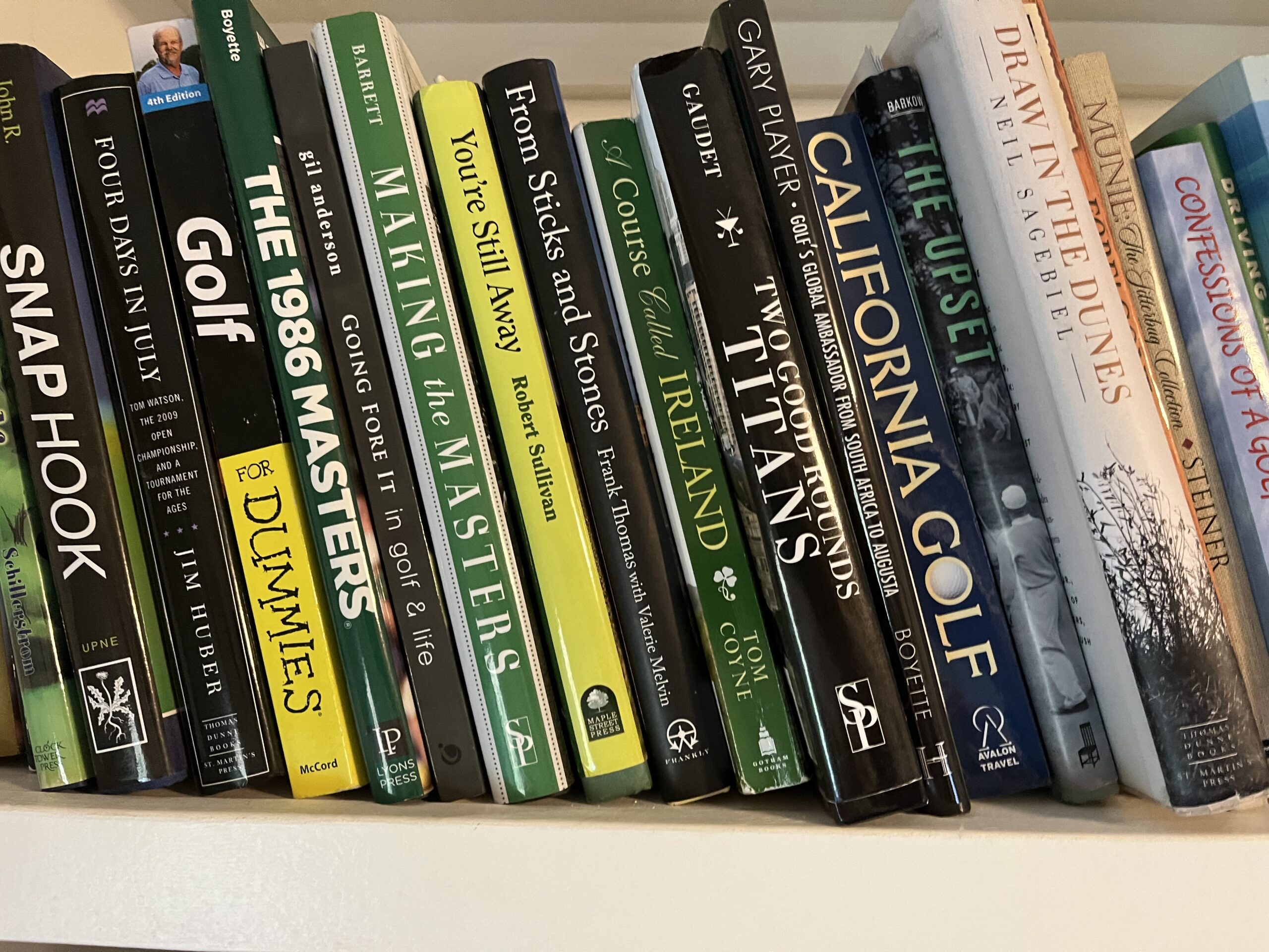 A Potpourri of Golf Books