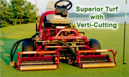 Make sure that your verti-cut blades are properly fitted to work with your OEM heads and site conditions.